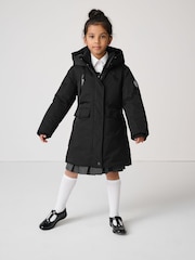 Clarks Girls Shower Resistant Padded Tech Coat - Bild 3 von 21
