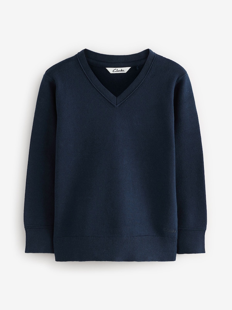 Mornarica - Komplet 2 pletenih šolskih puloverjev Clarks Unisex - Slika 2 iz 5 Mornarica - Komplet 2 pletenih šolskih puloverjev Clarks Unisex - Slika 2 iz 5