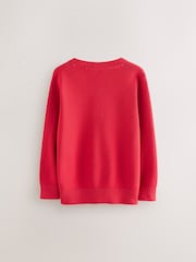 Rojo - Clarks Unisex Knitted School Jumpers 2 Pack - Imagen 3 de 6