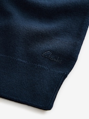 Azul marino - Clarks Unisex Knitted School Tank Top - Imagen 4 de 4