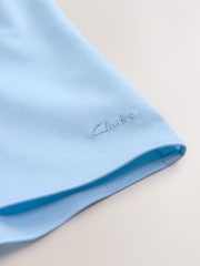 Clarks Blue Girls Fitted Short Sleeve School Shirt - Image 13 of 15