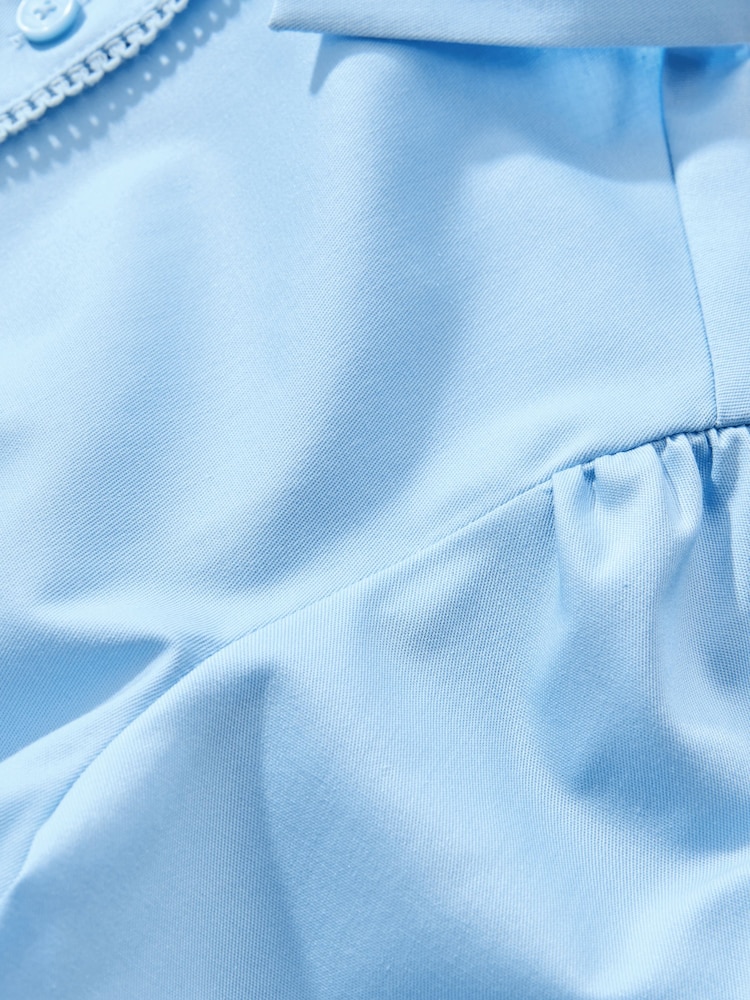 Blau - Clarks Fitted Long Sleeve School Shirt - Bild 14 von 14 Blau - Clarks Fitted Long Sleeve School Shirt - Bild 14 von 14