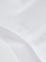 Clarks White Bow Long Sleeve School Shirts 3 Pack - Image 10 of 11