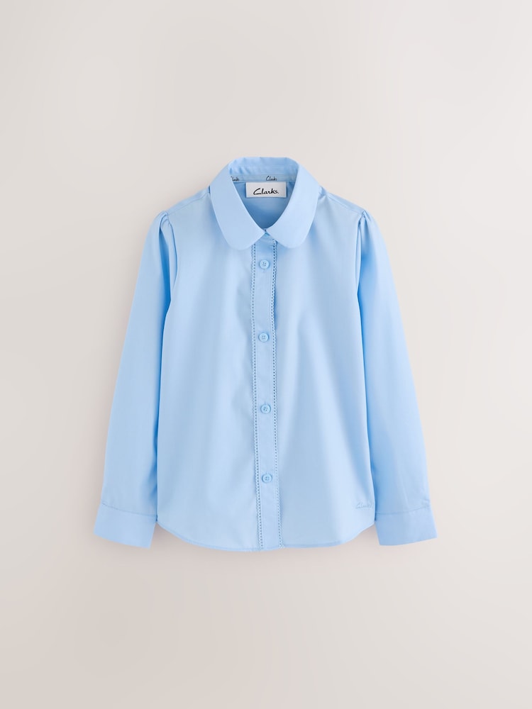 Clarks Girls Short Sleeve School Shirts 3 Pack - Imagen 2 de 7 Clarks Girls Short Sleeve School Shirts 3 Pack - Imagen 2 de 7