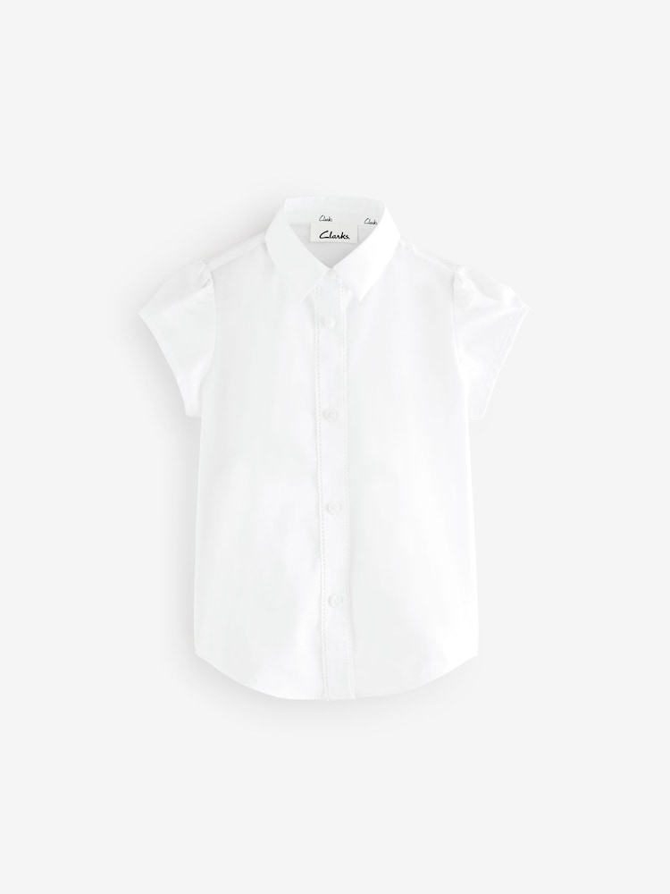 Clarks Girls Short Sleeve School Shirts 5 Pack - Bild 2 von 9