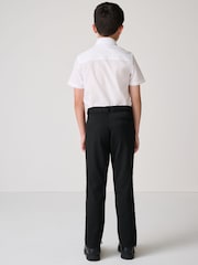 Clarks Black Slim Fit Boys Fastening School Trousers - Image 2 of 10