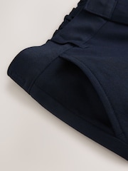 Clarks Navy Slim Fit Boys Fastening School Trousers - Image 10 of 12