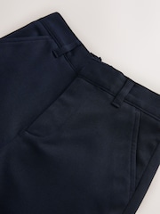 Clarks Navy Slim Fit Boys Fastening School Trousers - Image 12 of 12
