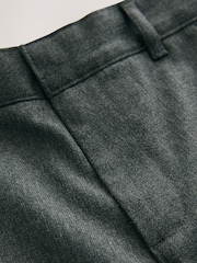 Clarks Grey Regular Fit Plus Boys Waist School Trousers - Image 6 of 7