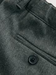 Clarks Grey Regular Fit Plus Boys Waist School Trousers - Image 7 of 7