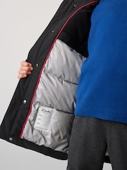 Clarks Black Boys Shower Resistant Padded Tech Coat - Image 14 of 22