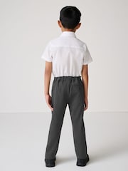 Clarks Grey Boys Slim Fit Fastening School Trousers - Image 5 of 14