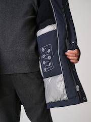 Clarks Navy Boys Shower Resistant Padded Tech Coat - Image 9 of 16