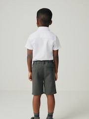 Clarks Grey Boys Pull-On Regular School Shorts - Image 2 of 16