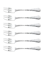 Arthur Price Set of 6 Stainless Steel Avalon Pastry Forks - Image 2 of 5