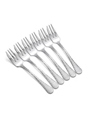 Arthur Price Set of 6 Stainless Steel Avalon Pastry Forks - Image 3 of 5