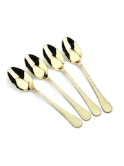 Arthur Price Set of 4 Champagne Gold Avalon Serving Spoons - Image 3 of 5