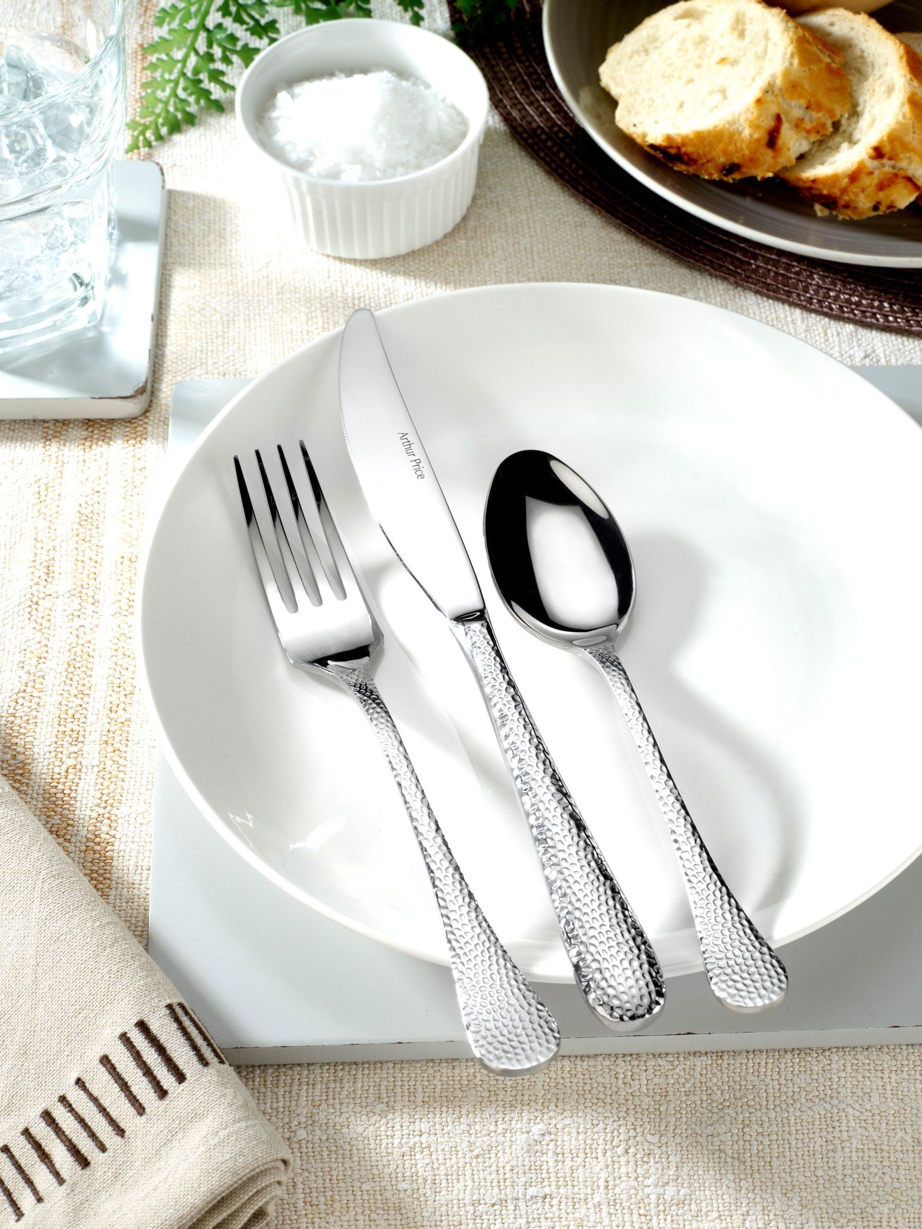 Arthur Price Unisex Stainless Steel Set Of 4 Avalon 16 Piece 4 Person Cutlery Set - Image 4