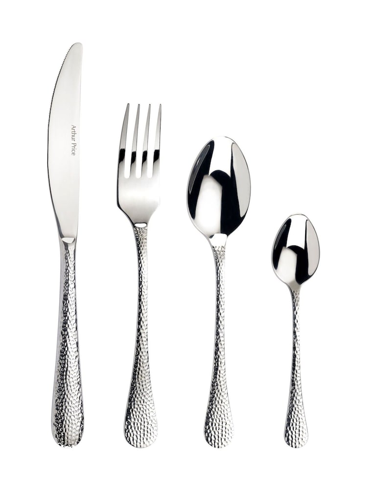 Arthur Price Set of 4 Stainless Steel Avalon 16 Piece 4 Person Cutlery Set - Image 2 of 4