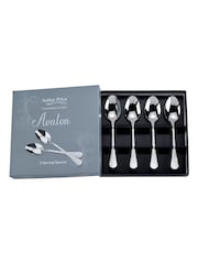 Arthur Price Set of 4 Stainless Steel Avalon Serving Spoons - Image 4 of 5