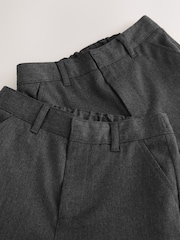Clarks Grey Trousers 2 Pack - Image 6 of 9