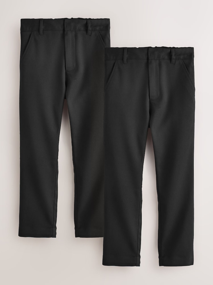 Schwarz - Clarks Trousers 2 Pack - Bild 1 von 6
