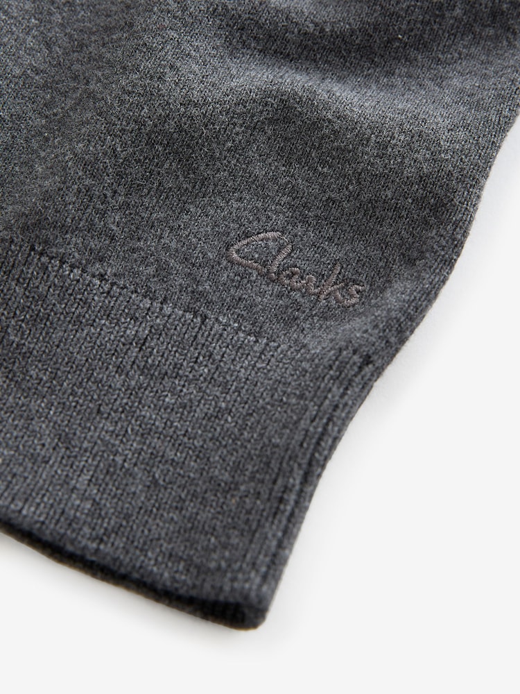 siva - Clarks Unisex Knitted School Jumper - Slika 10 iz 10