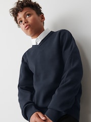 siva - Clarks Unisex Knitted School Jumper - Slika 5 iz 10