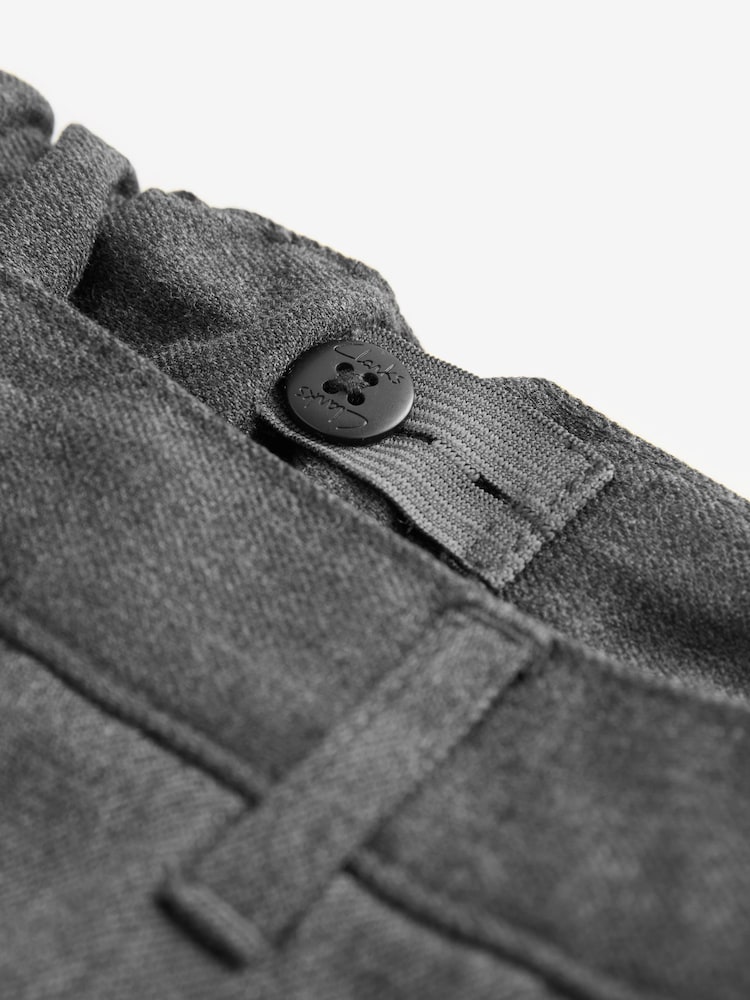 Clarks Grey Boys Pull On Regular Fit Trousers 2 Pack - Image 7 of 7
