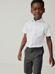 Clarks Grey Boys Fastening Regular School Shorts - Image 1 of 17