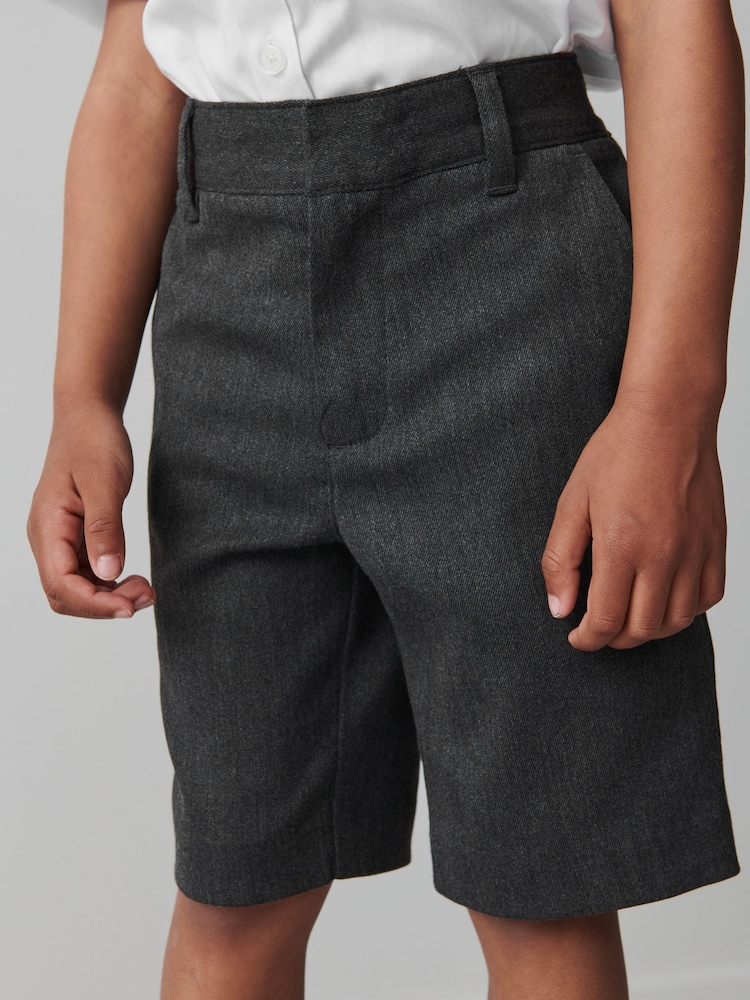Clarks Grey Boys Fastening Regular School Shorts - Image 10 of 10
