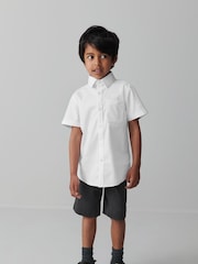 Clarks Grey Boys Fastening Regular School Shorts - Image 3 of 17