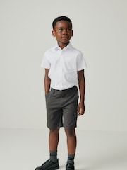 Clarks Grey Boys Fastening Regular School Shorts - Image 7 of 17