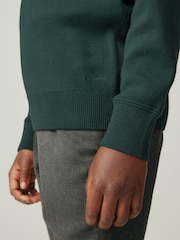 zelena - Clarks Unisex Knitted School Jumper - Slika 4 iz 9