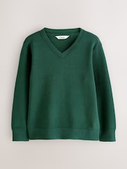 zelena - Clarks Unisex Knitted School Jumper - Slika 5 iz 9
