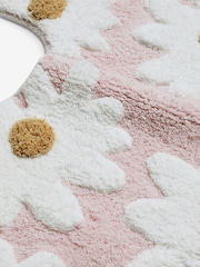Pink Daisy 100% Cotton Pedestal Mat - Image 3 of 4