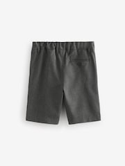 Clarks Grey Regular Boys Fastening School Shorts 2 Pack - Image 3 of 7