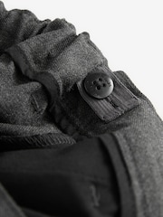Clarks Grey Regular Boys Fastening School Shorts 2 Pack - Image 7 of 7