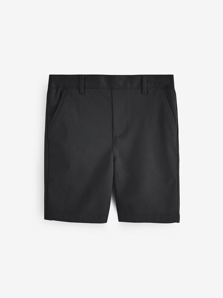 črna - Clarks Regular Boys Pull-On School Shorts 2 Pack - Slika 2 iz 8