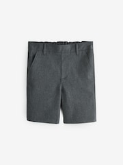 siva - Clarks Regular Boys Pull-On School Shorts 2 Pack - Slika 2 iz 6