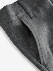 siva - Clarks Regular Boys Pull-On School Shorts 2 Pack - Slika 6 iz 6