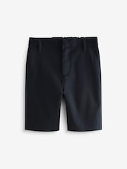Clarks Navy Regular Boys Fastening School Shorts 2 Pack - Image 3 of 8