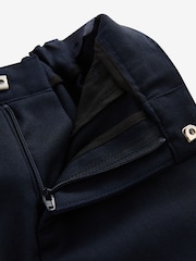 Clarks Navy Regular Boys Fastening School Shorts 2 Pack - Image 7 of 8