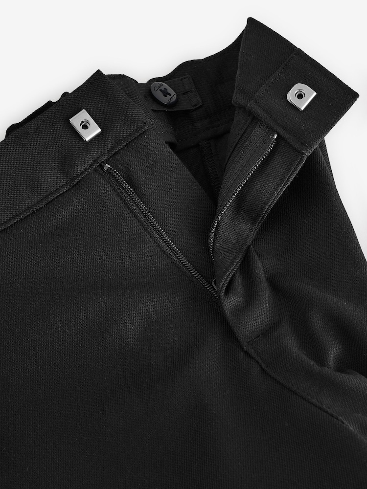 Clarks Black Regular Boys Fastening School Shorts 2 Pack - Image 7 of 7