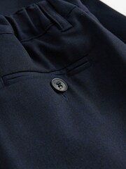 Clarks Navy Regular Boys Pull-On School Shorts 2 Pack - Image 7 of 9