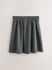 Clarks Grey Girls Pull-On Ponte Skater School Skirts 2 Pack - Image 3 of 5