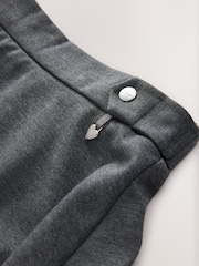 Clarks Grey Girls Pull-On Ponte Skater School Skirts 2 Pack - Image 4 of 5