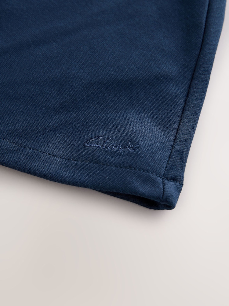 Clarks Navy Girls Pull-On Ponte Skater School Skirts 2 Pack - Image 5 of 5