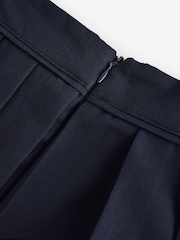 Clarks Navy Girls Pleated School Skirts 2 Pack - Image 6 of 9