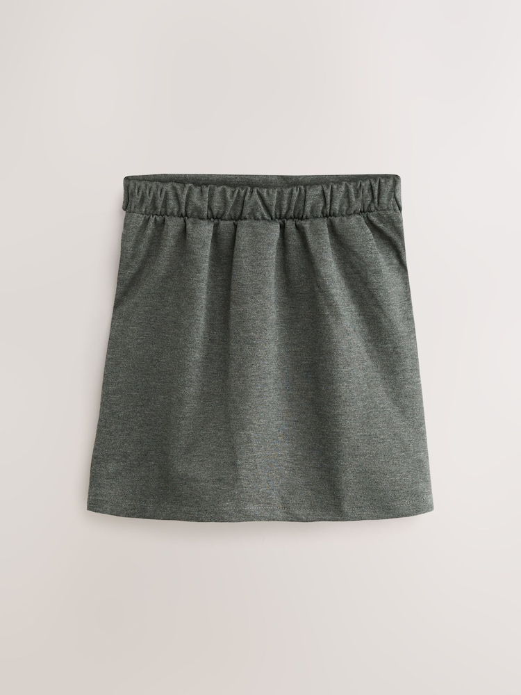 Clarks Grey Girls Pull-On Ponte Pencil School Skirts 2 Pack - Image 2 of 5